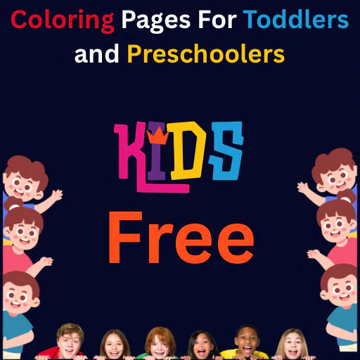 Coloring Pages For Toddlers and Preschoolers (30 Pages, PDF)