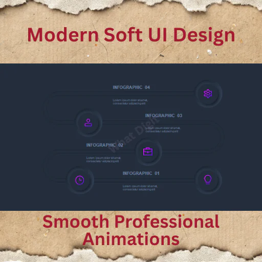 55+ Neumorphic Animated Presentation Template | PowerPoint & Keynote (Dark & Light Theme)