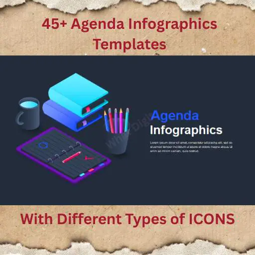 45+ Agenda Infographics Templates for Diagrams, Charts & Presentations (PPT, Keynote, Google Slides)