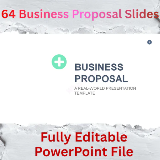 64 PPT and PPTX Slides for Business Proposal Presentation