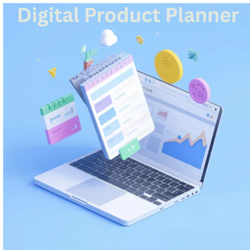 Digital Planner Template | Canva Editable Planner | Instant Download Printable PDF