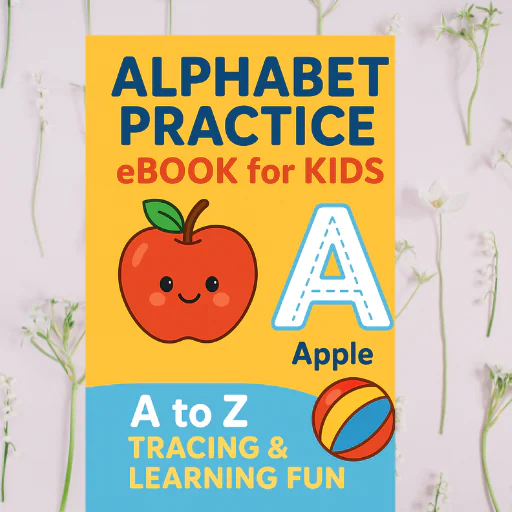 Alphabet Practice eBook for Kids – A to Z Tracing & Learning Fun