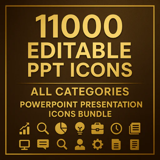 11000 Editable Icons PPT Format for Power Point Presentation| All Categories Editable PPT Icons
