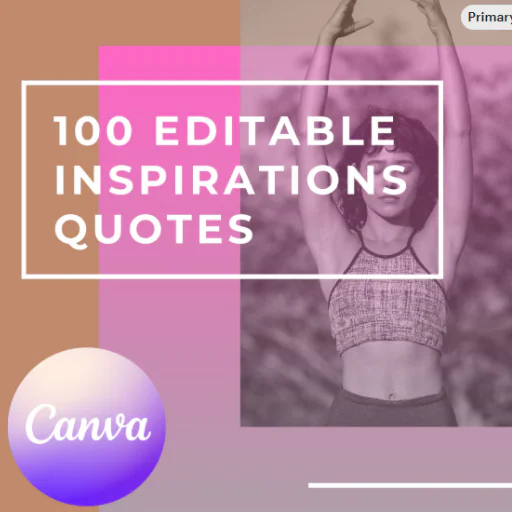 100 Canva Editable Inspirational Quotes for Instagram Post and Feed