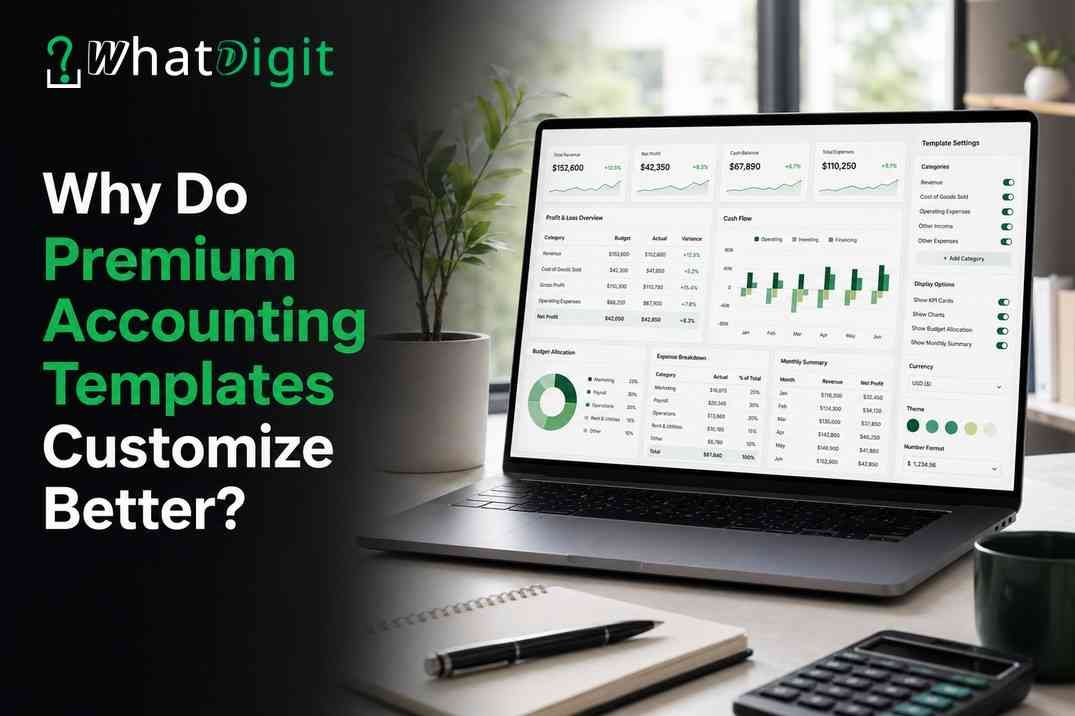 Why Do Premium Accounting Templates Customize Better?